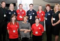 Baroness Grey-Thompson (front centre) with Energy Club leaders.