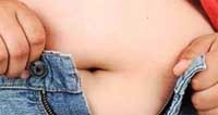 30 per cent of children leave primary school overweight.