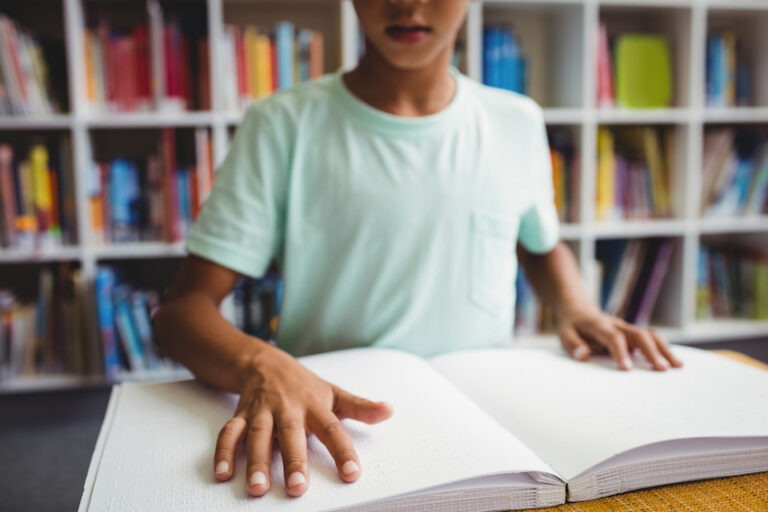 Supporting the visually impaired learner
