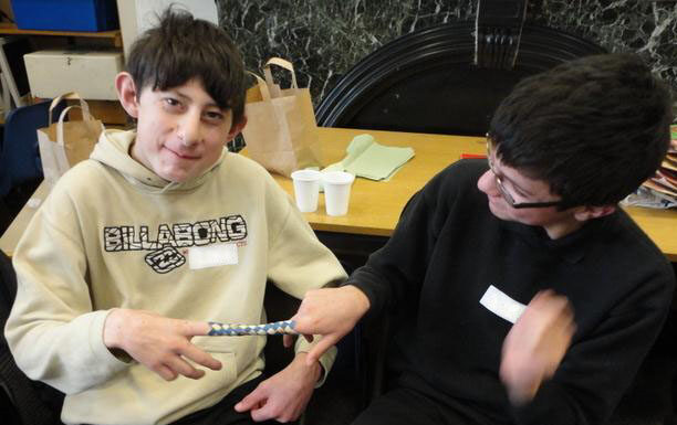 Helping each other