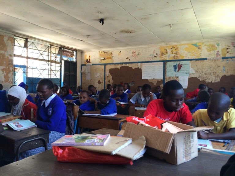 Supporting deafblind children in Kenya