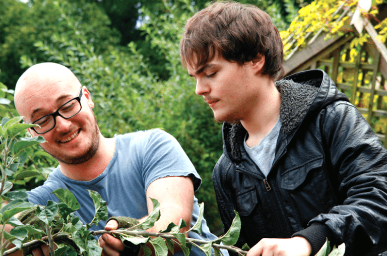 The confident gardener