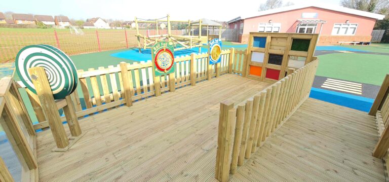 Play equipment with purpose