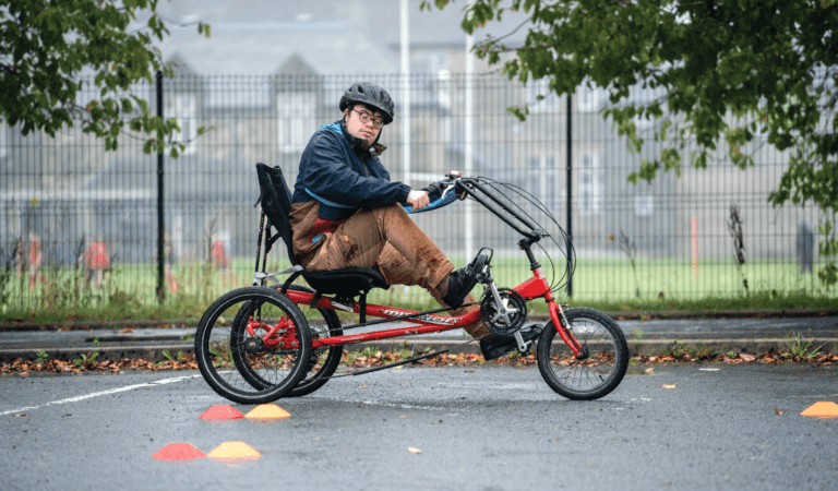 On yer trike!